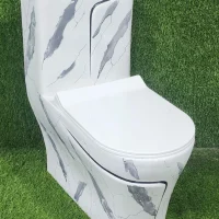 Toilets and sinks